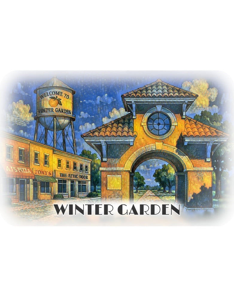 *Winter Garden Starry Night*