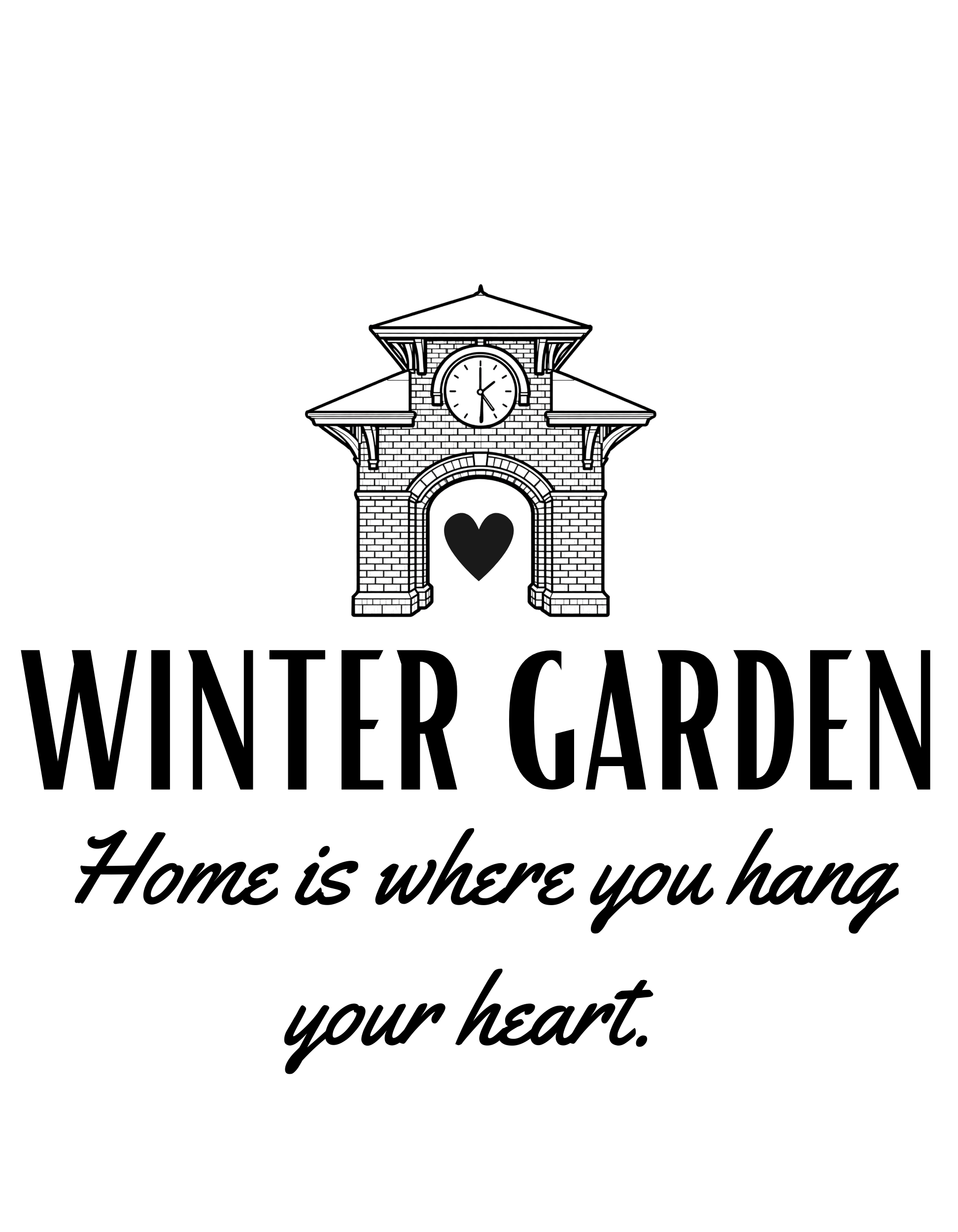 *WG Clock Tower - Home is Where You Hang Your Heart*