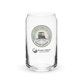 Golf Cart District Green Logo - Can-shaped glass