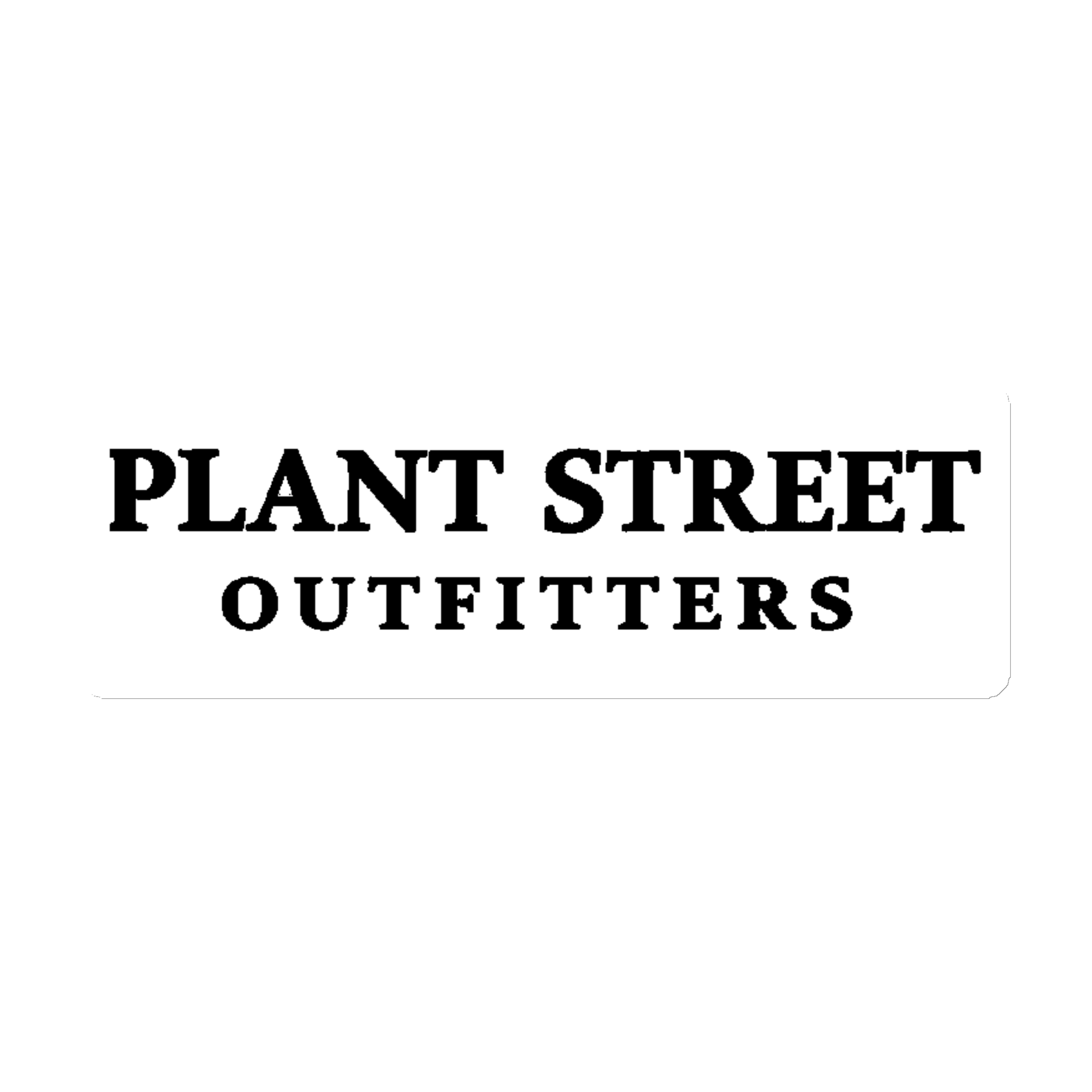 Magnet - Plant Street Outfitters Wordmark