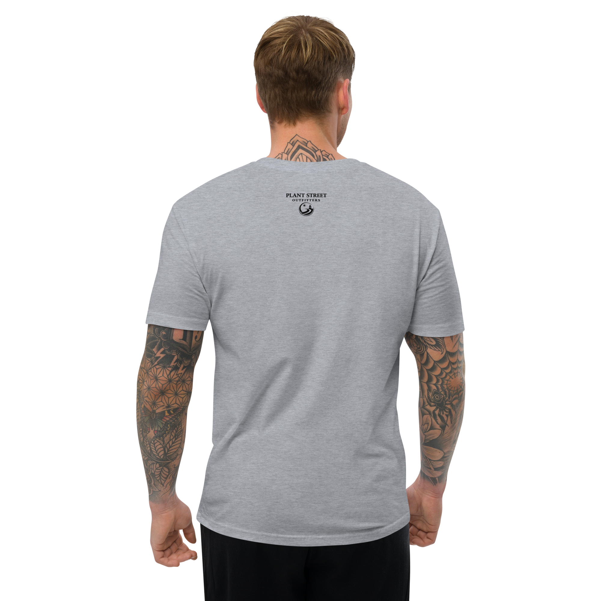 Golf Cart District Downtown Logo - Men's Fitted T-shirt