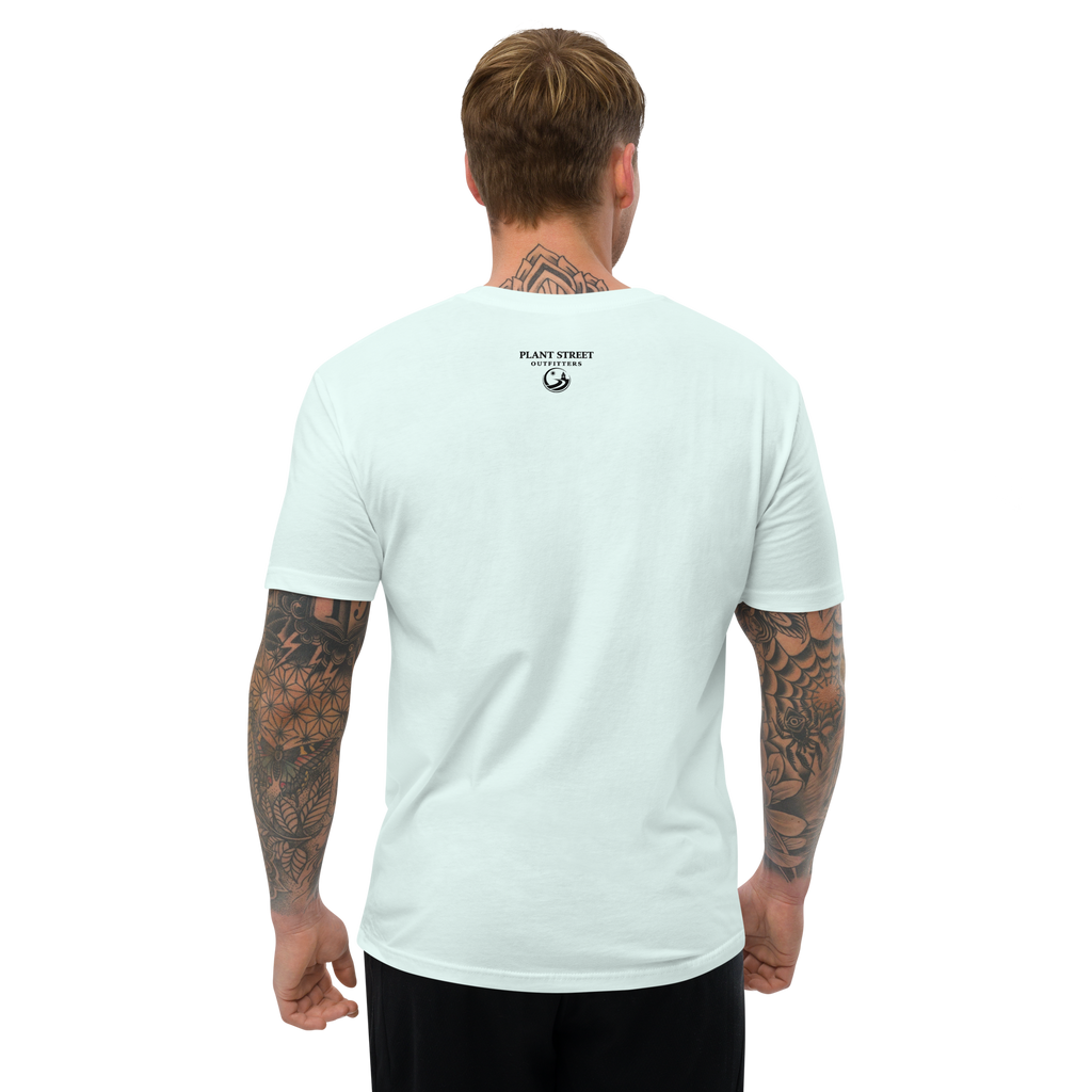 Golf Cart District Downtown Logo - Men's Fitted T-shirt