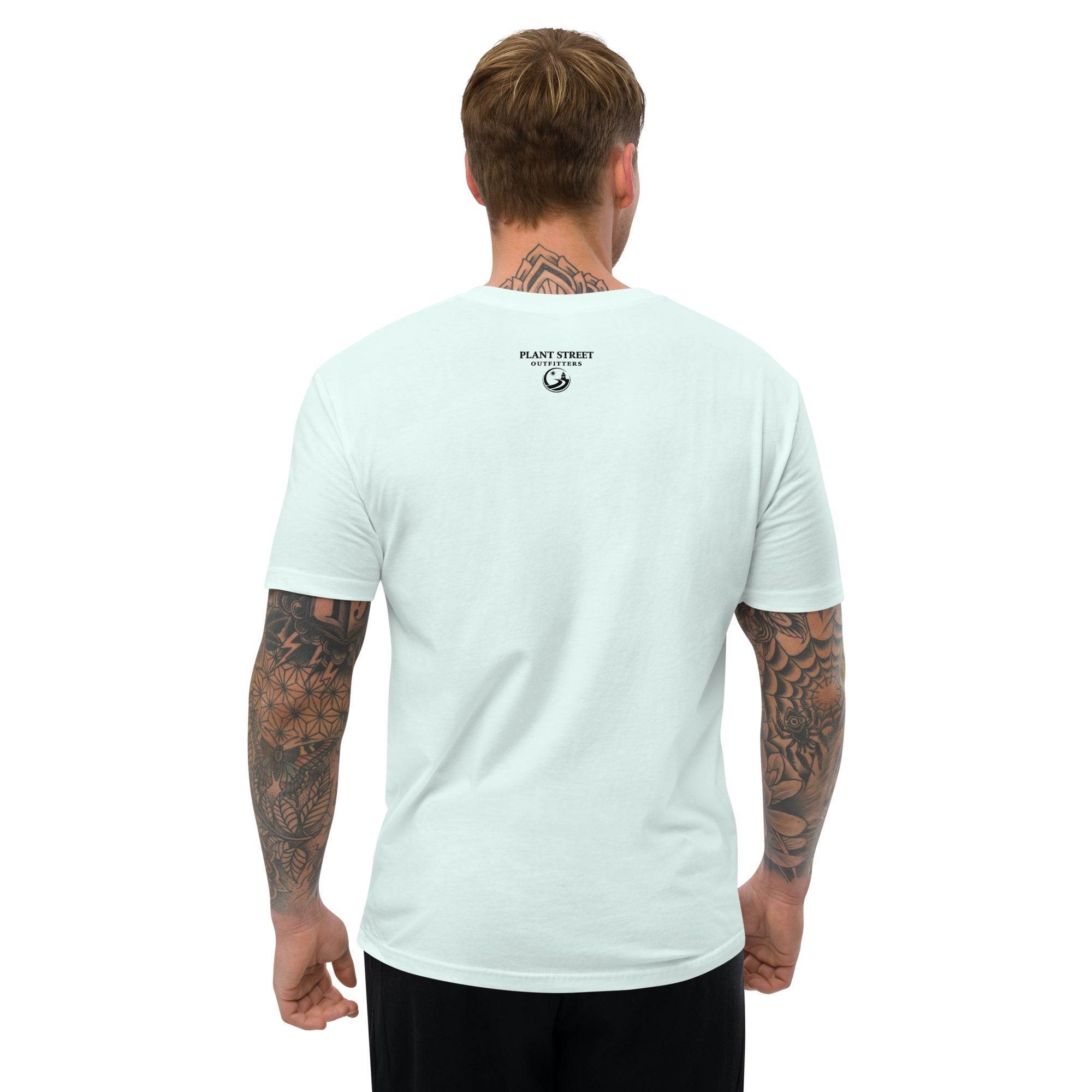 Golf Cart District Downtown Logo - Men's Fitted T-shirt