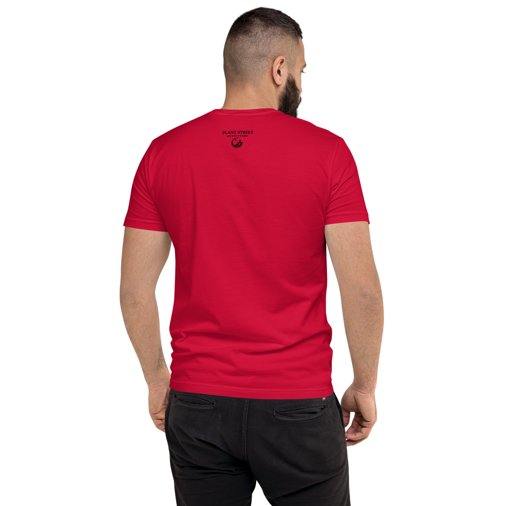 Golf Cart District Downtown Logo - Men's Fitted T-shirt