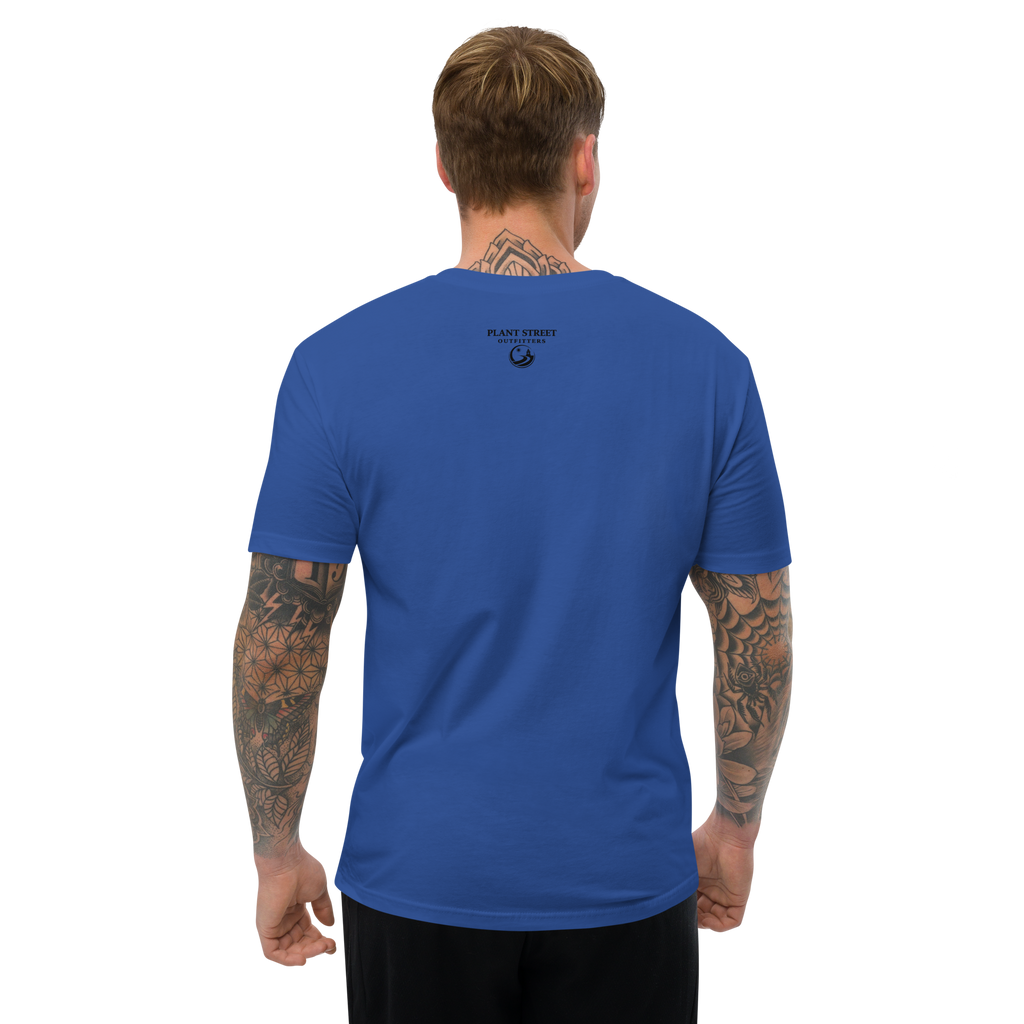 Golf Cart District Downtown Logo - Men's Fitted T-shirt