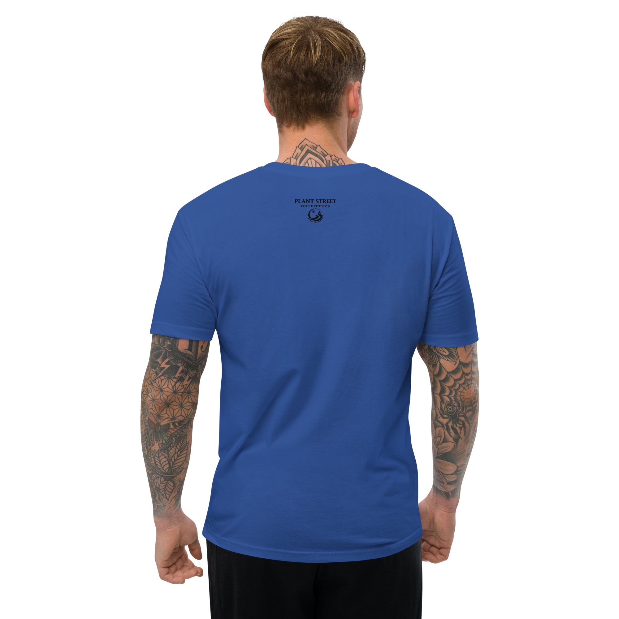 Golf Cart District Downtown Logo - Men's Fitted T-shirt