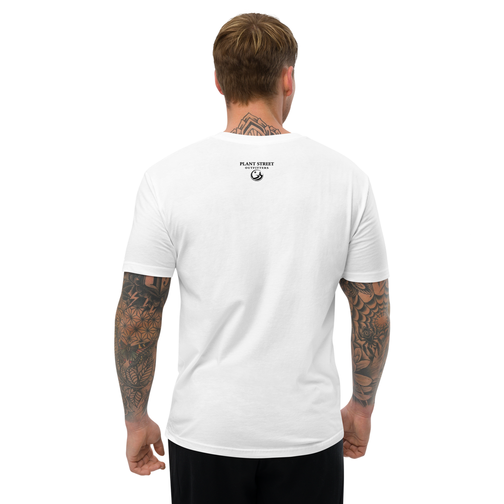 Golf Cart District Downtown Logo - Men's Fitted T-shirt