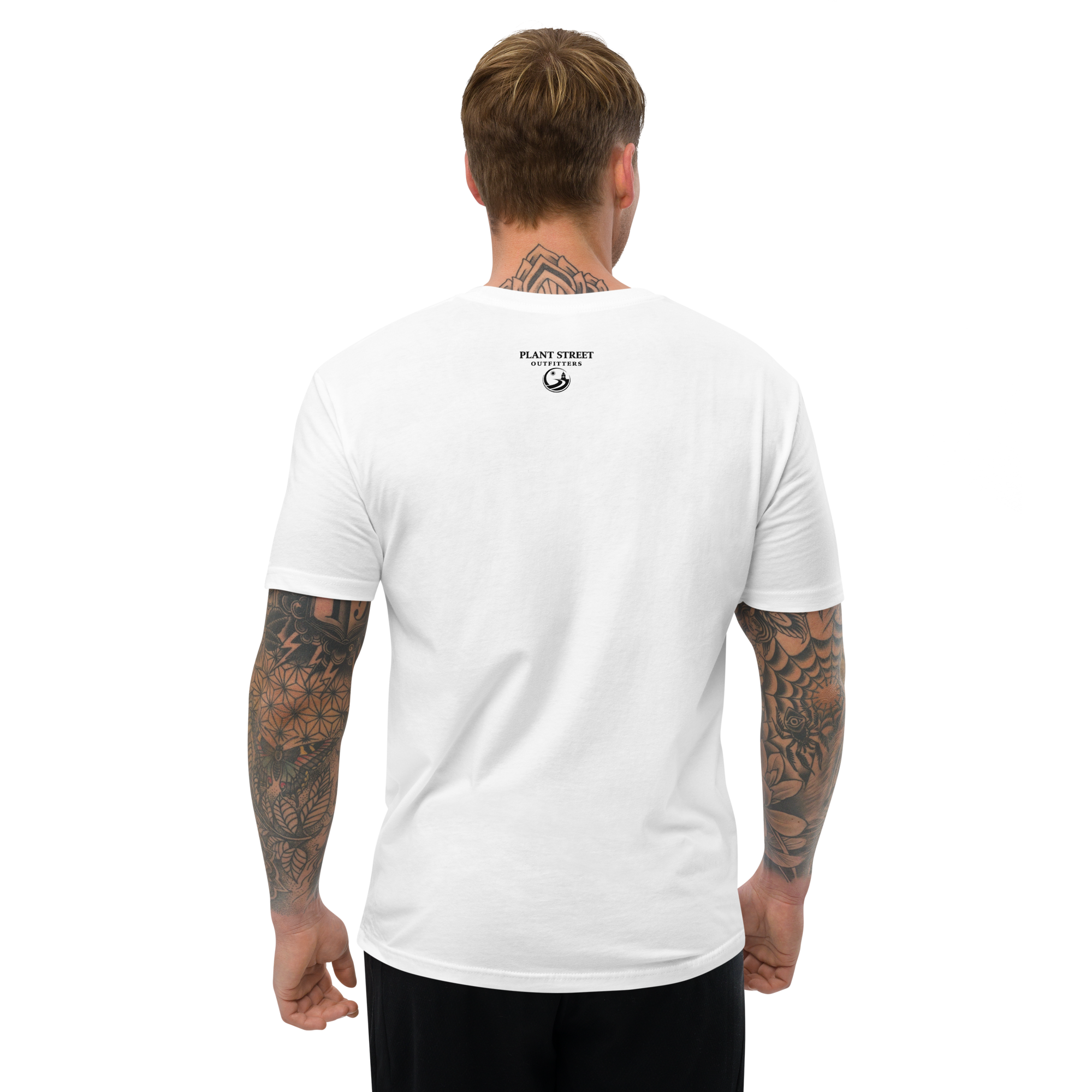 Golf Cart District Downtown Logo - Men's Fitted T-shirt