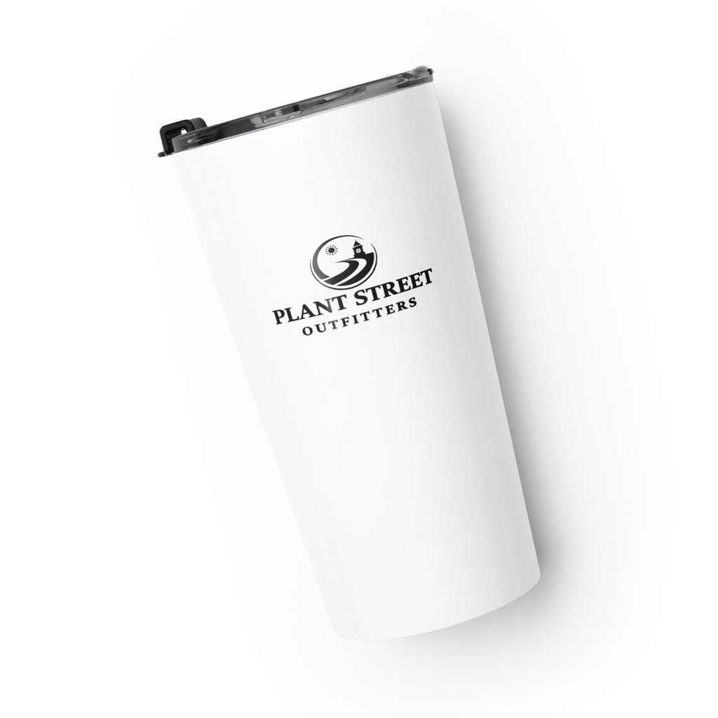 Golf Cart District Green Logo - Tapered stainless steel tumbler