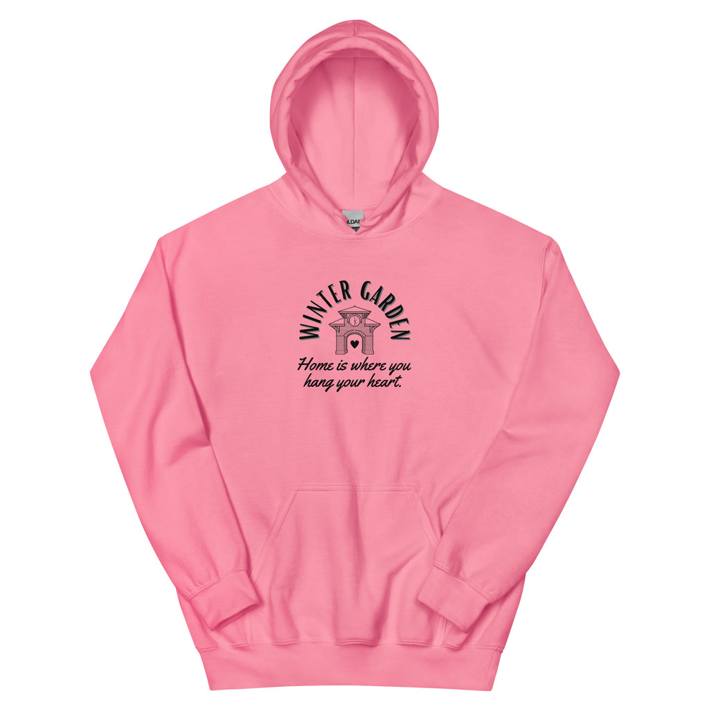 Winter Garden Hang Your Heart Clocktower Too - Unisex Hoodie