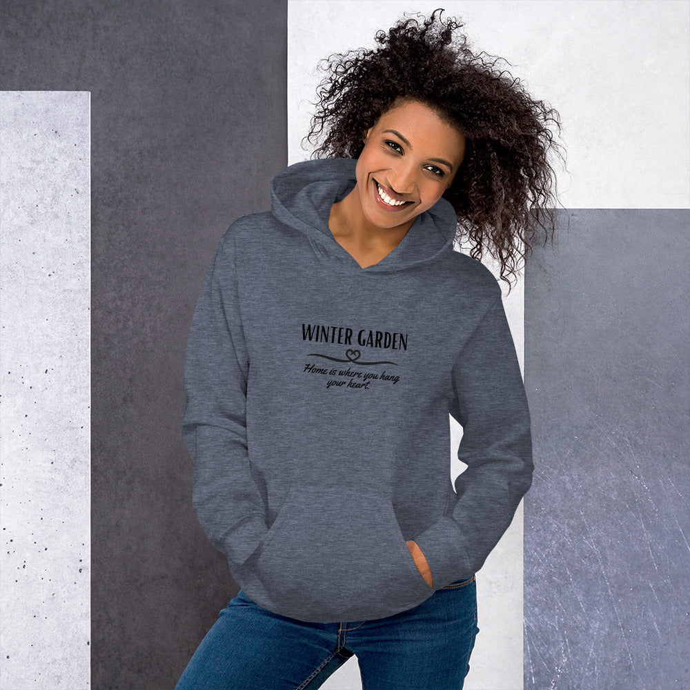 Winter Garden Hang Your Heart 3 - Unisex Hoodie