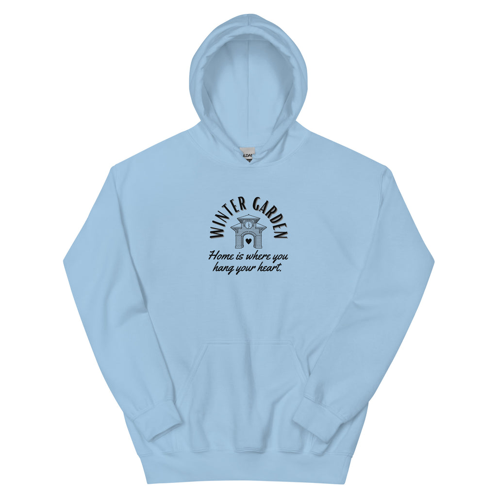 Winter Garden Hang Your Heart Clocktower Too - Unisex Hoodie